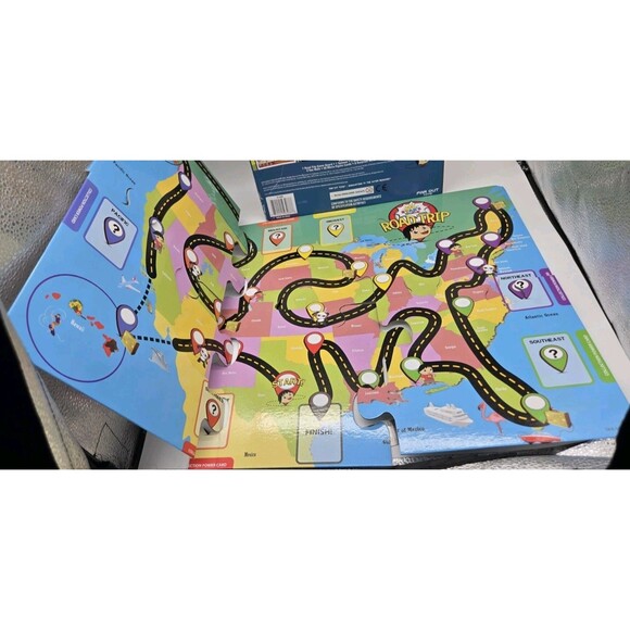 Ryan’s World Road Trip Board Game Race Across The USA To Win! 2 Figures Complete - Picture 4 of 10